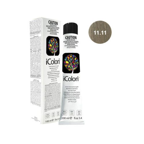 Icolori color biondo ex.cenere super platino 11.11