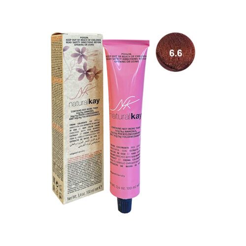 Natural kay biondo scuro rosso 6.6