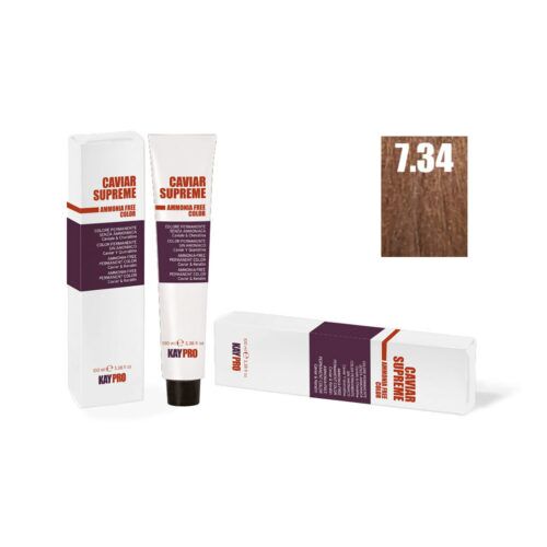 Caviar supreme biondo dorato rame 7.34