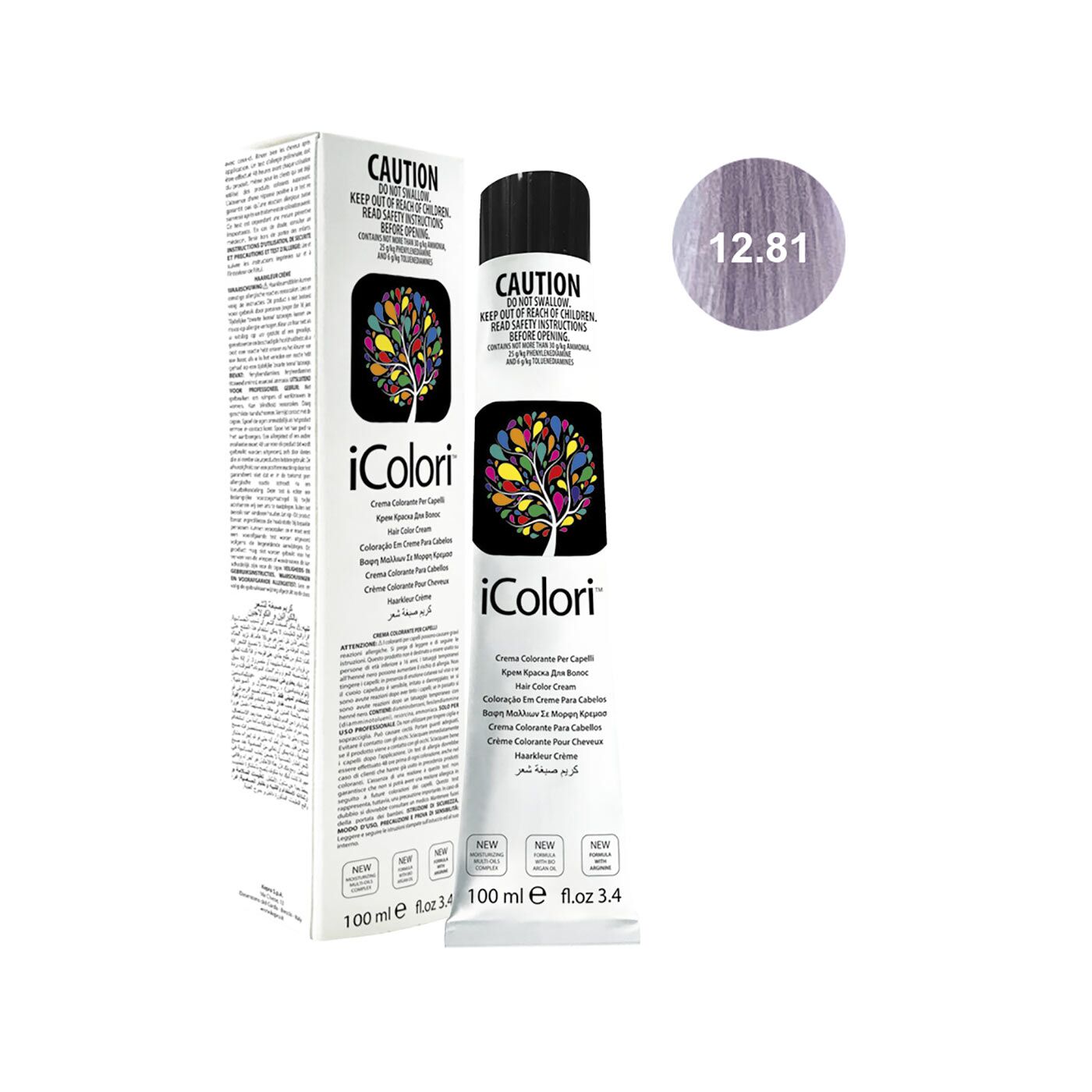 16801-12.81||ICOLORI COLOR CREAM 100 ML 12.81