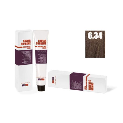 Caviar supreme biondo scuro dorato rame 6.34