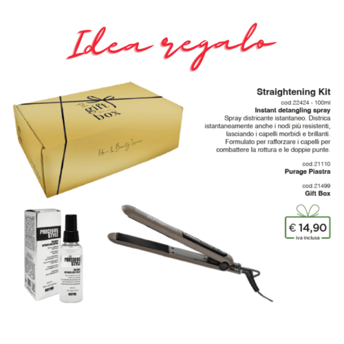 Straightening kit