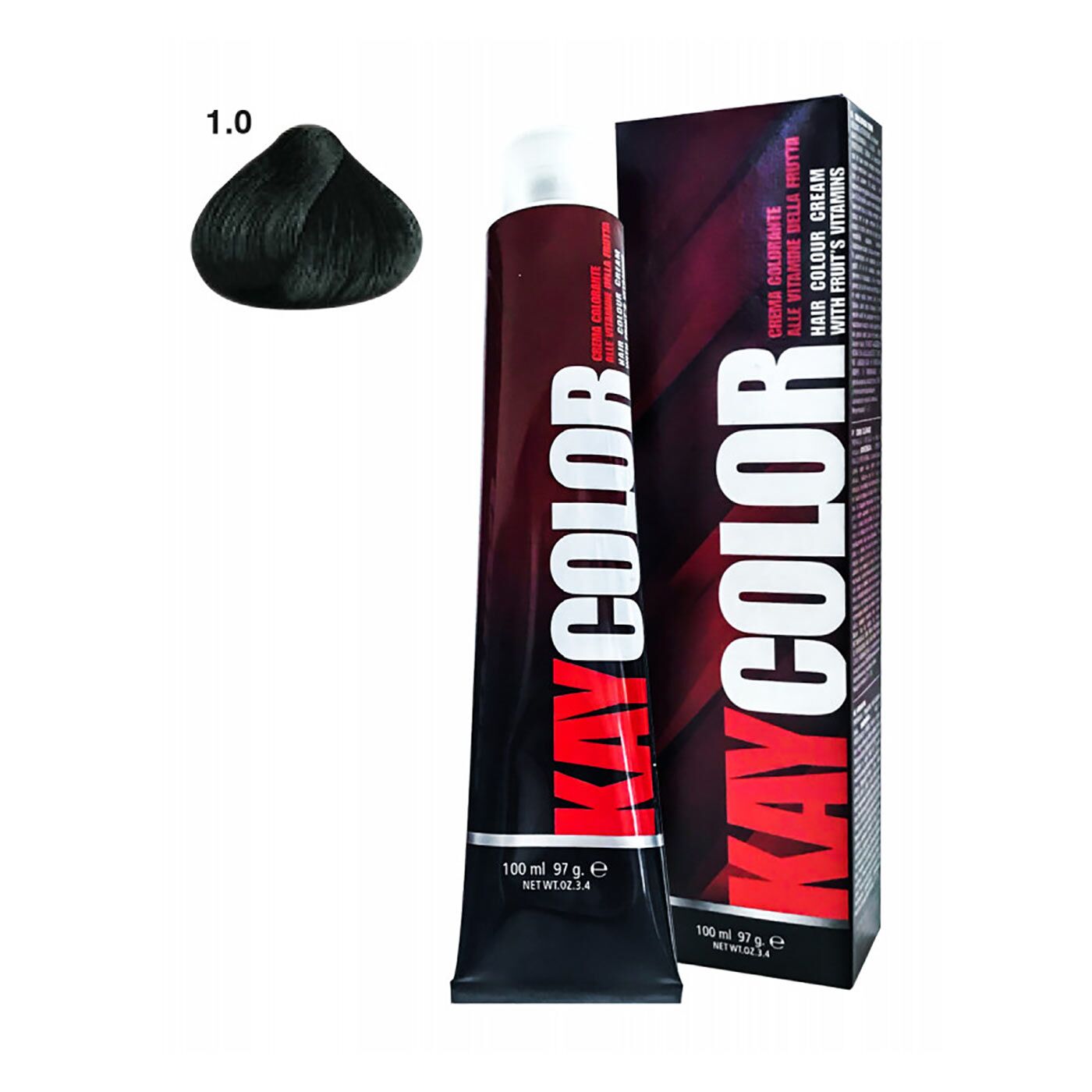 2650-1||KAY COLOR CREMA COL.ML.100 NERO