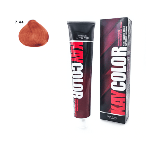 Kay color biondo rame intenso 7.44