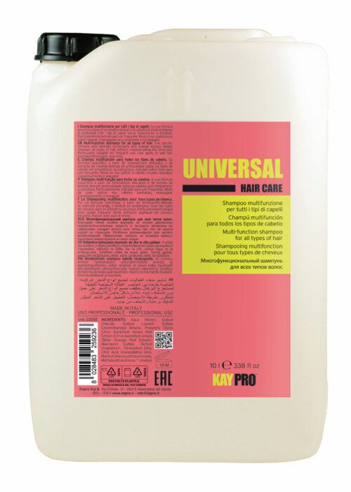 Shampoo tanica universal. 10 lt