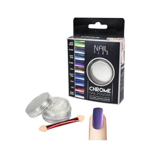 Chrome nail powder 28 plume