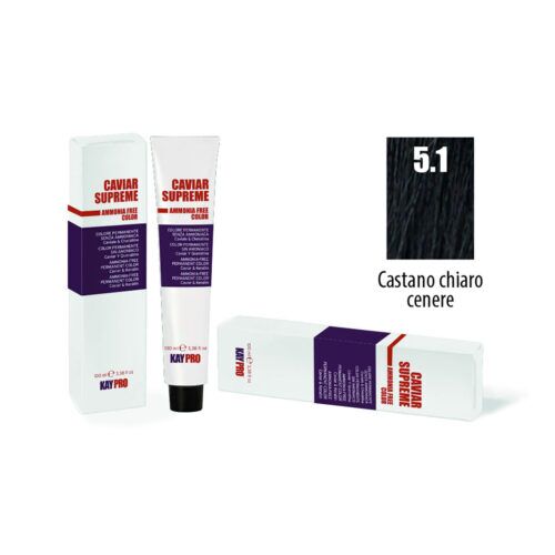 Caviar supreme castano chiaro cenere 5.1