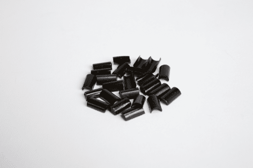 Anellini keratina cf 25pz nero