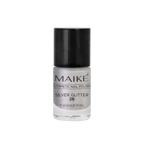 Maiké smalto silver glitter n.28
