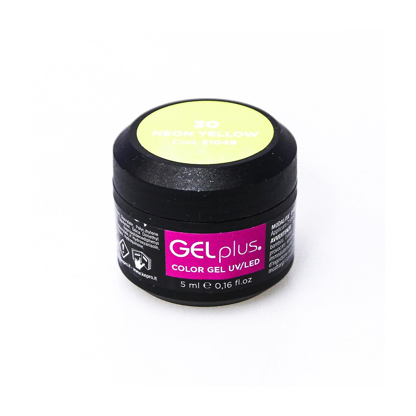 21049||GEL POLISH UVGEL 5ML 30 NEON YELLOW