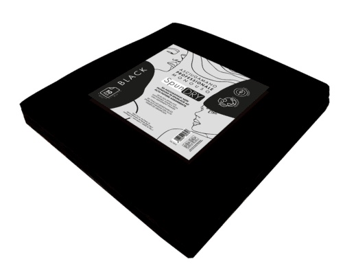 Asciugamano spundry nero conf.50pz