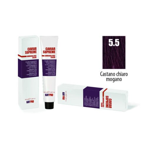 Caviar supreme castano chiaro mogano 5.5