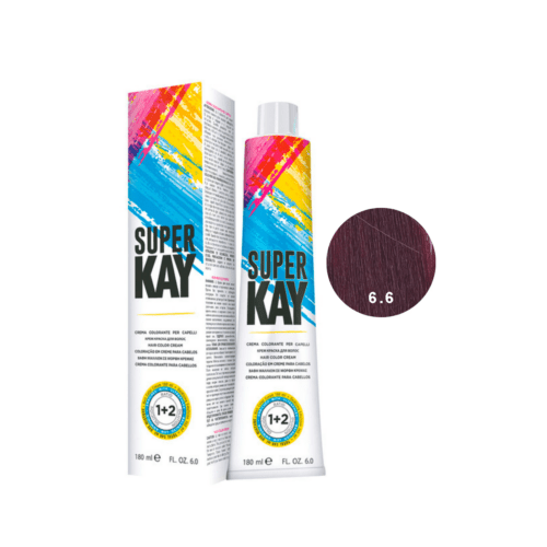 Super kay biondo scuro rosso 6.6