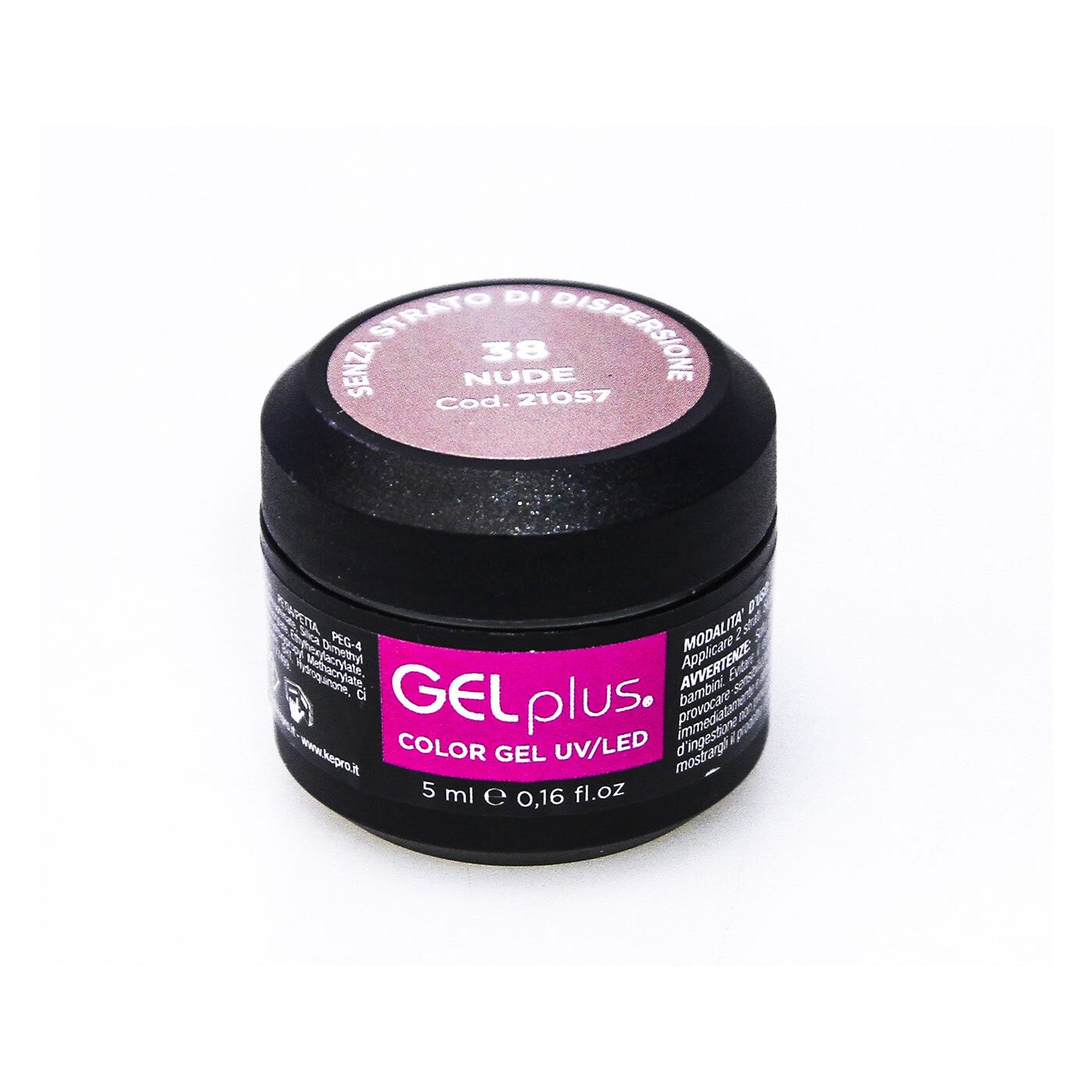 21057||GEL POLISH UVGEL 5ML S/D 38 NUDE