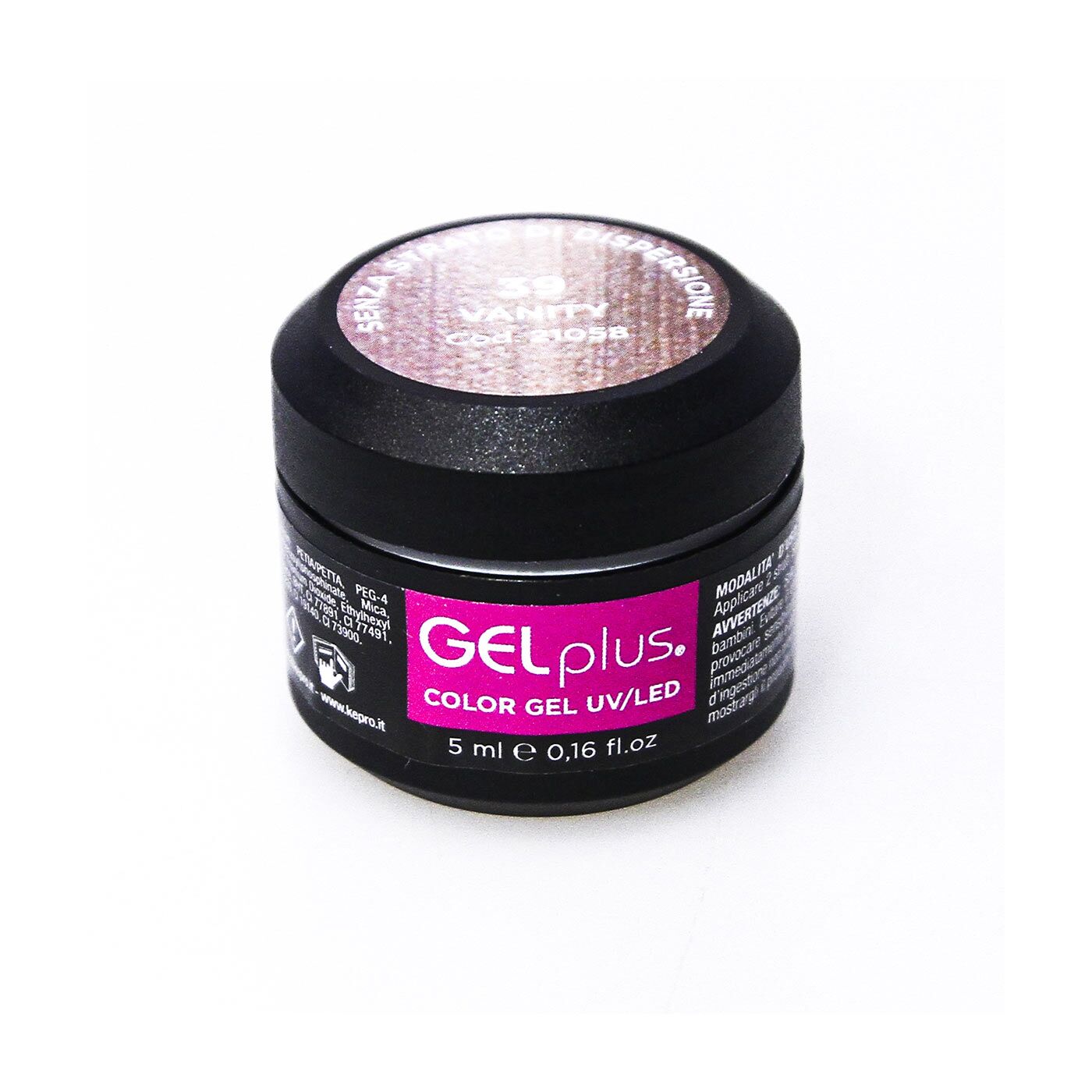 21058||GEL POLISH UVGEL 5ML S/D 39 VANITY
