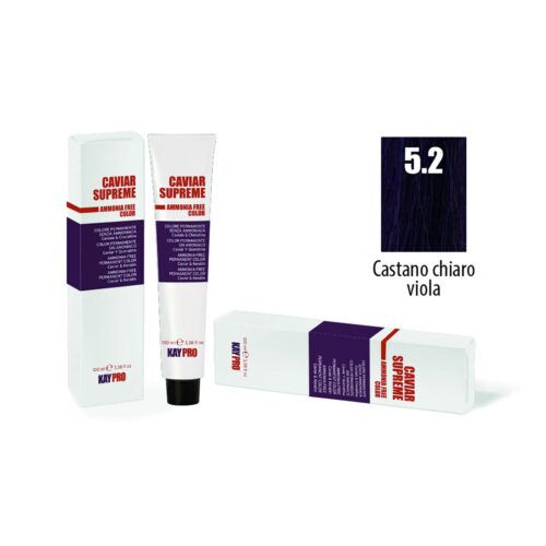 Caviar supreme castano chiaro viola 5.2