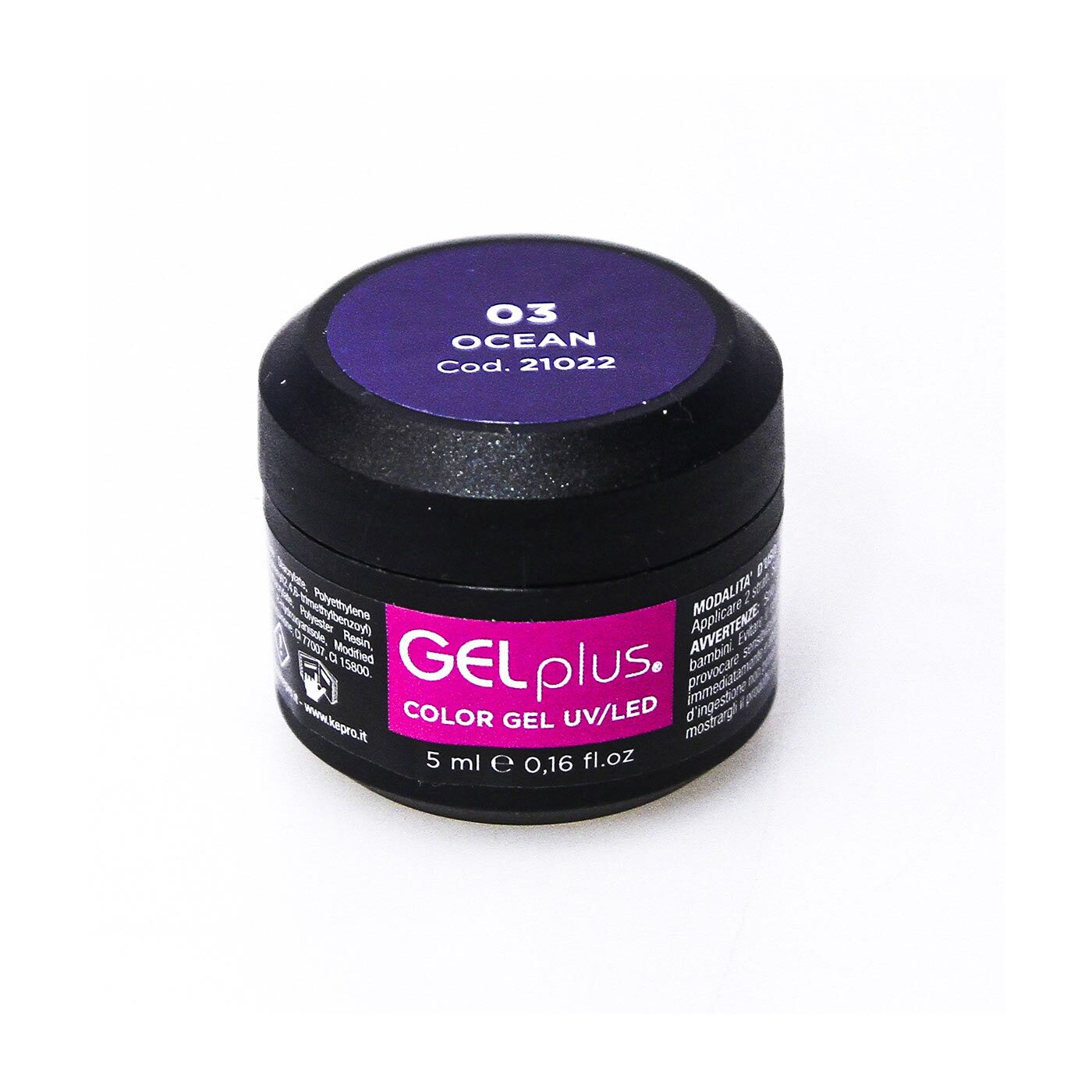 21022||GEL POLISH UVGEL 5ML 03 OCEAN