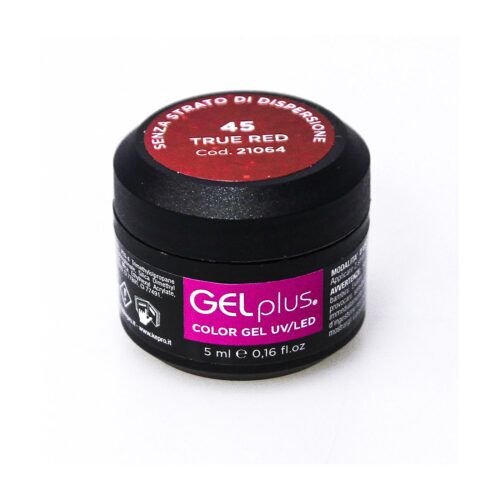 Gel polish uvgel s/d 45 true red