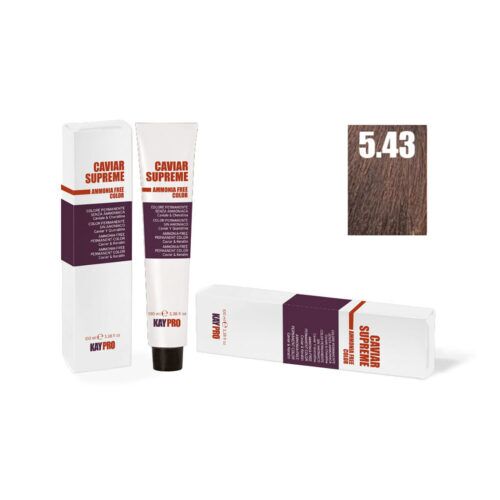 Caviar supreme castano chiaro rame dorato 5.43