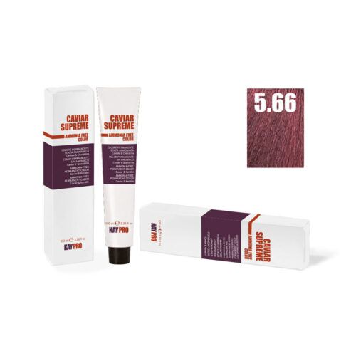 Caviar supreme castano chiaro rosso intenso 5.66