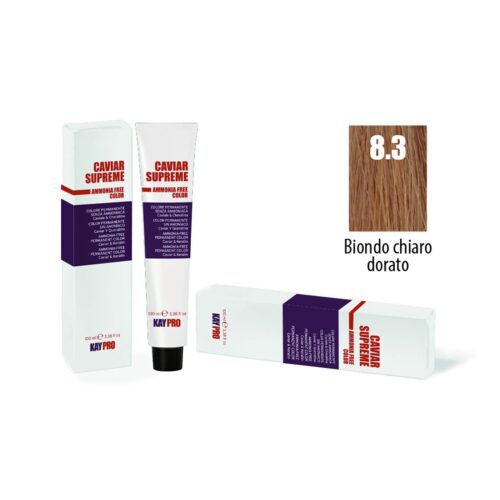 Caviar supreme biondo chiaro dorato 8.3