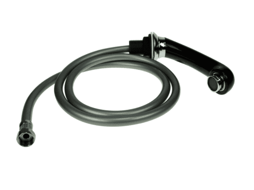 Doccetta nera con flessibile