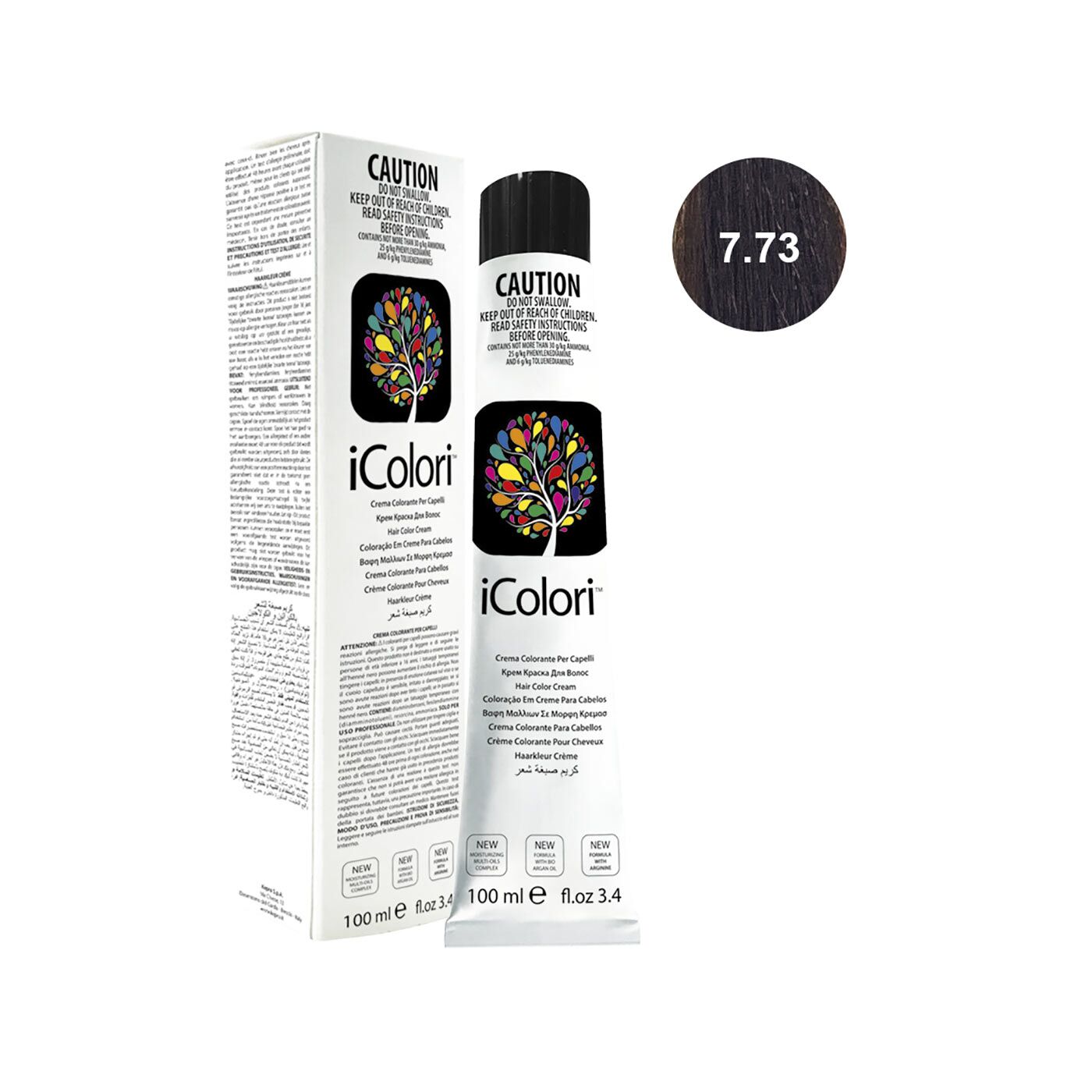 16801-7.73||ICOLORI COLOR 100 ML NUANCE 7.73