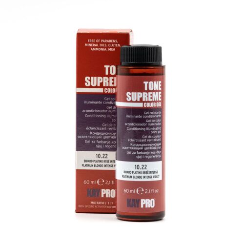 Tone supreme biondo platino irisé intenso 10.22 60ml