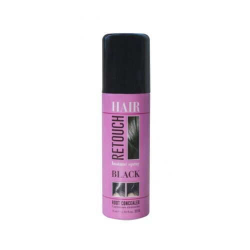 Hair retouch spray black
