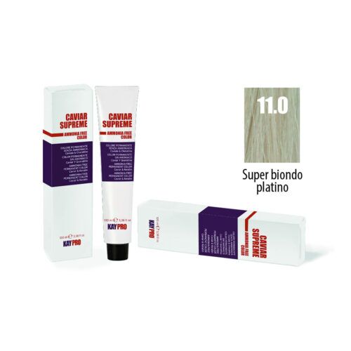 Caviar supreme super biondo platino 11.0