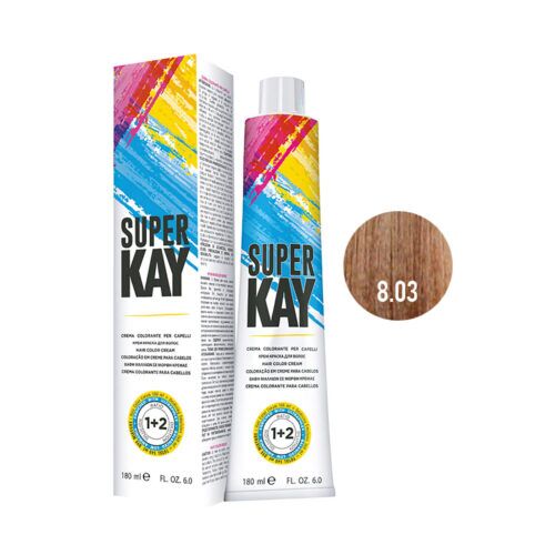 Super kay biondo chiaro naturale caldo 8.03