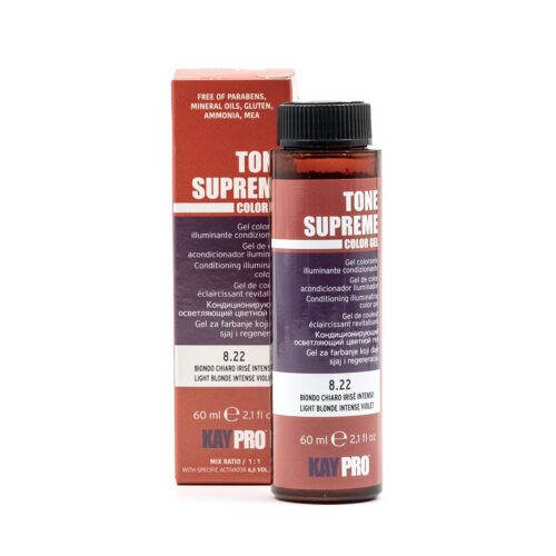 Tone supreme biondo chiaro irisé intenso 8.22 60ml