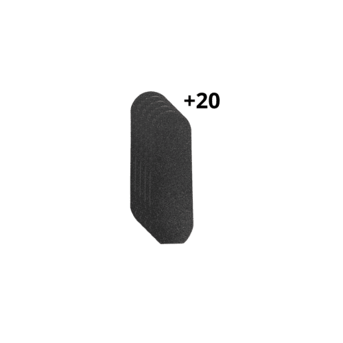 Foil di ricambio raspa senshua 20pz