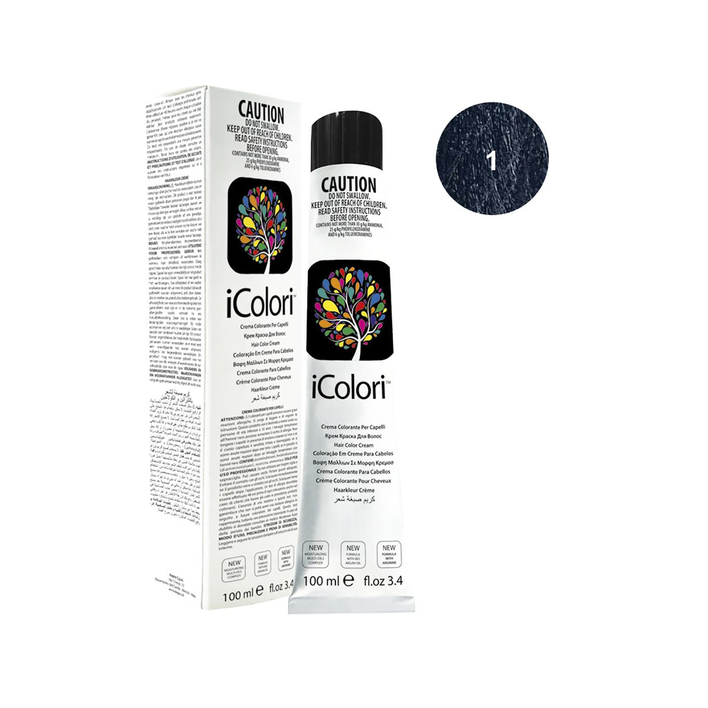 16801-1||ICOLORI COLOR 100 ML NUANCE 1