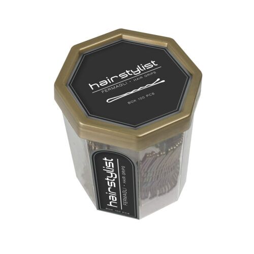 Ferm pallina ondulato 3"blonde 100pz
