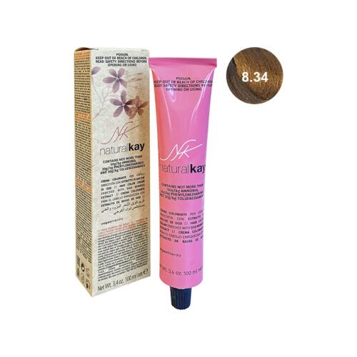Natural kay biondo chiaro dorato rame 8.34