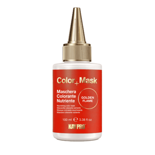 Color Mask Golden Flame